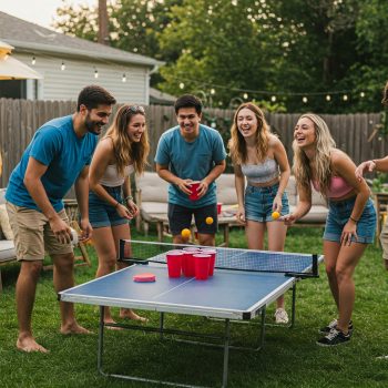 Scène beerpong Scène beerpong