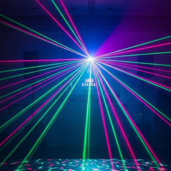 Scène laser