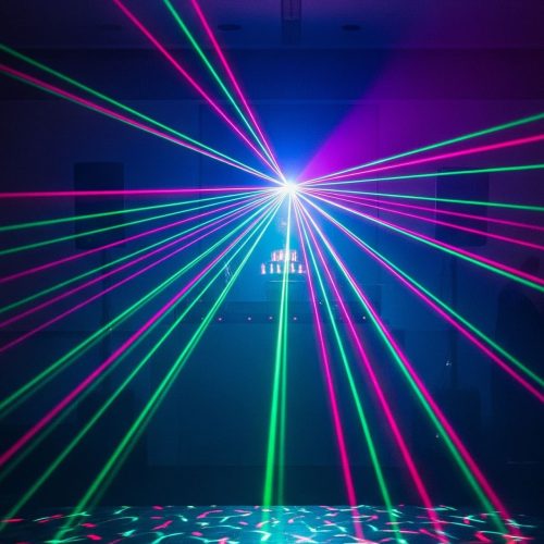 Scène laser